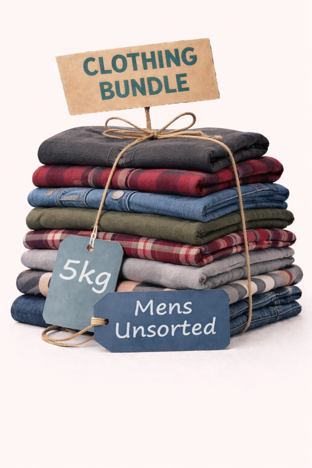 Men's 5kg Unsorted Bundle