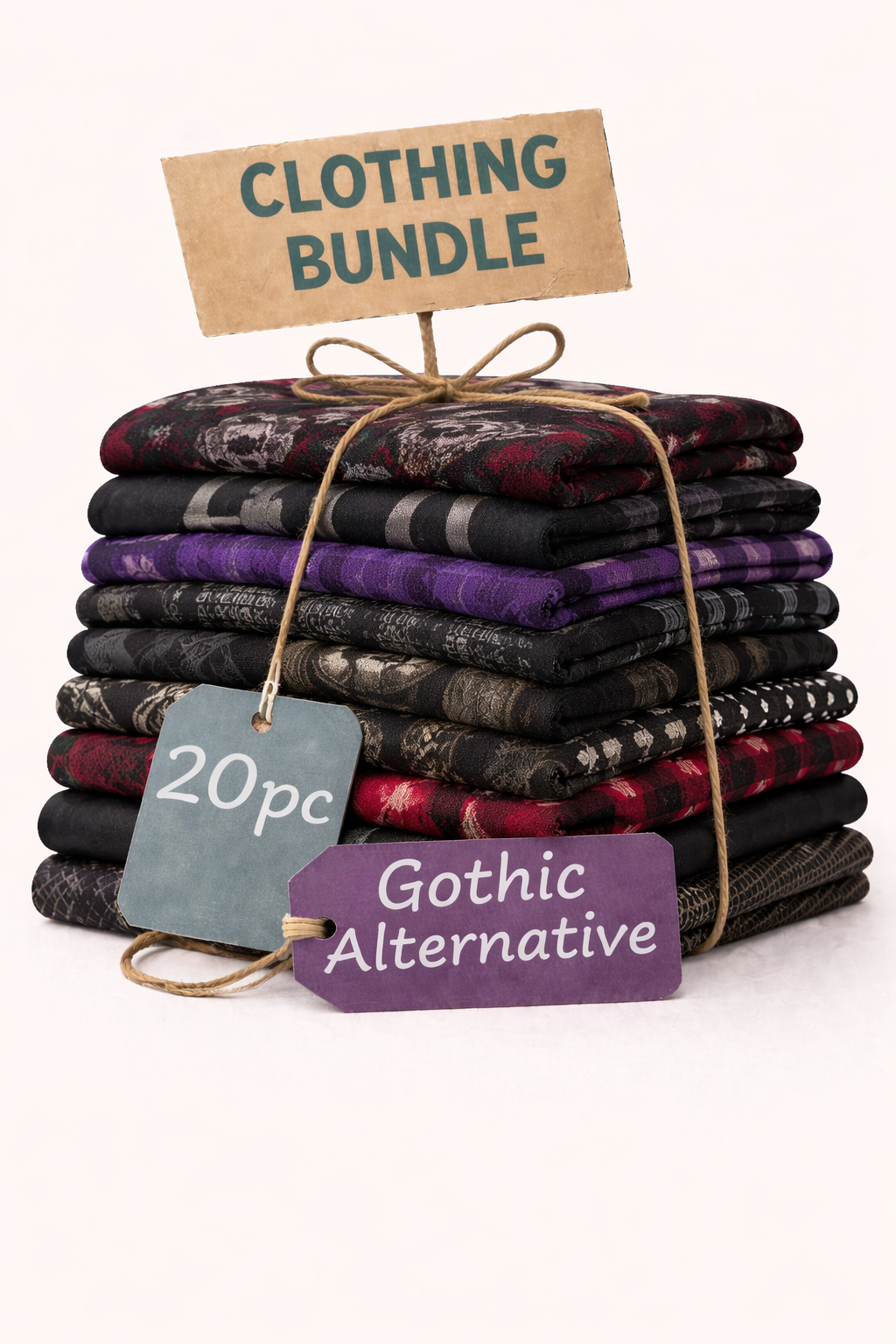 20 Piece Women's Gothic/Alternative Bundle